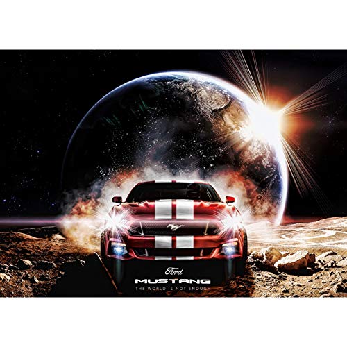 NFRAZ 5D-Diamant-Stickerei-Bild zum Selbermachen, Ford, Heimdekoration, Gemälde, Quadratbohrer, Mustang-Auto, Kreuzstich, Wandkunst, handgefertigte Geschenke, 50 x 60 cm NFRAZ 5D-Diamant-Stickerei-Bild zum Selbermachen, Ford, Heimdekoration, Gemälde, Quadratbohrer, Mustang-Auto, Kreuzstich, Wandkunst, handgefertigte Geschenke, 50 x 60 cm von NFRAZ