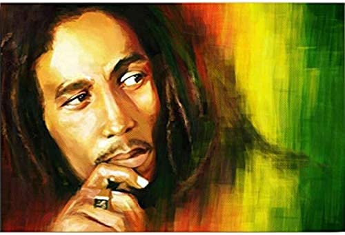 NFRAZ 5D-Diamantgemälde zum Selbermachen, Reggae, Bob Marley, Sänger, 3D-Stickerei, Kreuzstich, 5D, Heimdekoration, 30 x 40 cm NFRAZ 5D-Diamantgemälde zum Selbermachen, Reggae, Bob Marley, Sänger, 3D-Stickerei, Kreuzstich, 5D, Heimdekoration, 30 x 40 cm von NFRAZ