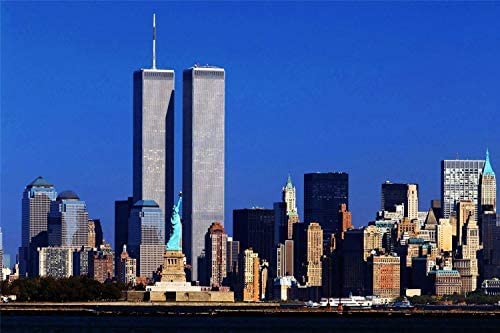 NFRAZ 5D-Diamantgemälde zum Selbermachen, World Trade Center New York, Strass-Stickerei, Gemälde, Bilder, Kunsthandwerk für Heimdekoration, 50 x 60 cm NFRAZ 5D-Diamantgemälde zum Selbermachen, World Trade Center New York, Strass-Stickerei, Gemälde, Bilder, Kunsthandwerk für Heimdekoration, 50 x 60 cm von NFRAZ