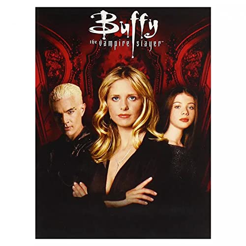 NFRAZ 5D-Diamantgemälde zum Selbermachen, rund, Buffy The Vampire Slayer, Poster, Kreuzstich, 3D-Stickerei, Strass-Mosaik, Heimdekoration, 50 x 60 cm NFRAZ 5D-Diamantgemälde zum Selbermachen, rund, Buffy The Vampire Slayer, Poster, Kreuzstich, 3D-Stickerei, Strass-Mosaik, Heimdekoration, 50 x 60 cm von NFRAZ