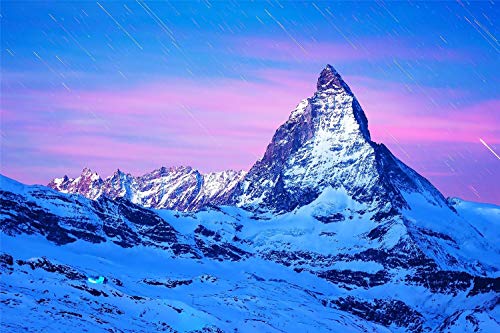 NFRAZ 5D-Diamantmalerei-Kunstbohrer-Set, Schneeberg, Matterhorn, Sterne, Diamantmalerei, Kreuzstich-Set, Heimdekoration, 30 x 40 cm NFRAZ 5D-Diamantmalerei-Kunstbohrer-Set, Schneeberg, Matterhorn, Sterne, Diamantmalerei, Kreuzstich-Set, Heimdekoration, 30 x 40 cm von NFRAZ