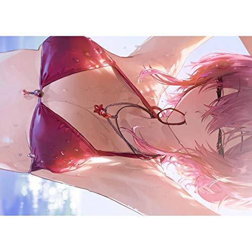 NFRAZ 5D-Diamantstickerei, Kreuzstich, sexy Mädchen, Gemälde, Heimdekoration, runder Bohrer, Anime-Charakter, Bild, handgefertigte Wandkunst, 40 x 40 cm NFRAZ 5D-Diamantstickerei, Kreuzstich, sexy Mädchen, Gemälde, Heimdekoration, runder Bohrer, Anime-Charakter, Bild, handgefertigte Wandkunst, 40 x 40 cm von NFRAZ