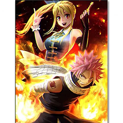 NFRAZ DIY 5D Diamant Home Dekoration Kunst Stickerei Malerei Fairy Tail Anime Bild Kreuzstich Diamant Geschenk Wandaufkleber 30x40CM NFRAZ DIY 5D Diamant Home Dekoration Kunst Stickerei Malerei Fairy Tail Anime Bild Kreuzstich Diamant Geschenk Wandaufkleber 30x40CM von NFRAZ