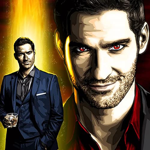 NFRAZ DIY Diamantmalerei TV-Serie Lucifer Poster 5D Stickerei Kreuzstich Mosaik Home Decor Wandbild Kunst 30x40CM NFRAZ DIY Diamantmalerei TV-Serie Lucifer Poster 5D Stickerei Kreuzstich Mosaik Home Decor Wandbild Kunst 30x40CM von NFRAZ