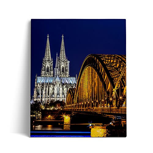 NFRAZ DIY Kölner Dom Diamantmalerei, 5D Diamantmalerei-Set, Diamantmalerei-Bilder für die Wanddekoration zu Hause, Malerei, 30 x 40 cm NFRAZ DIY Kölner Dom Diamantmalerei, 5D Diamantmalerei-Set, Diamantmalerei-Bilder für die Wanddekoration zu Hause, Malerei, 30 x 40 cm von NFRAZ