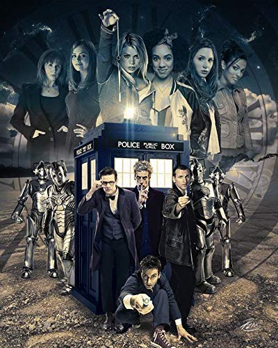 NFRAZ Diamantmalerei Doctor Who, 5D-Diamantstickerei-Set, runder Diamant-Kreuzstich, Mosaik-Heimdekorationsgeschenk, 30 x 40 cm NFRAZ Diamantmalerei Doctor Who, 5D-Diamantstickerei-Set, runder Diamant-Kreuzstich, Mosaik-Heimdekorationsgeschenk, 30 x 40 cm von NFRAZ
