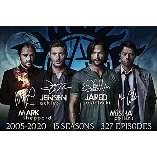 NFRAZ Diamantmalerei Supernatural TV Poster Kit 5D DIY Diamantstickerei Mosaik Dekor Home 40x40CM NFRAZ Diamantmalerei Supernatural TV Poster Kit 5D DIY Diamantstickerei Mosaik Dekor Home 40x40CM von NFRAZ