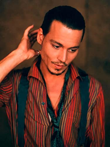 NFRAZ Johnny Depp 5D-Diamant-Malerei-Set, Stickerei, Kreuzstich, Vase, Mosaik, Strasssteine, Heimdekoration, 50 x 60 cm NFRAZ Johnny Depp 5D-Diamant-Malerei-Set, Stickerei, Kreuzstich, Vase, Mosaik, Strasssteine, Heimdekoration, 50 x 60 cm von NFRAZ