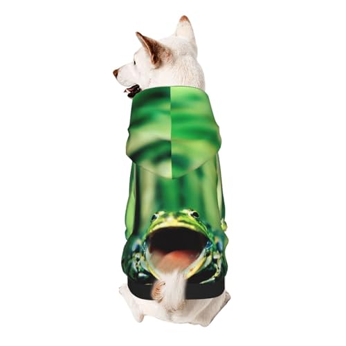 Hunde-Kapuzenpullover für kleine Hunde, elastischer Stoff, weich und warm für das Tier und einfach zu tragen von NGANOH