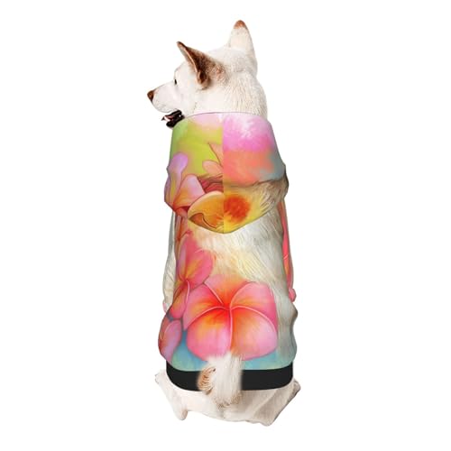Süßer Nymphensittich-Kapuzenpullover für kleine Hunde, elastischer Stoff, weich und warm für das Tier und einfach zu tragen von NGANOH