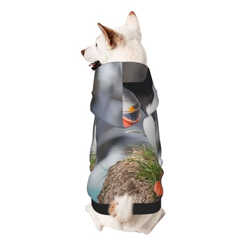 Süßer kleiner Vogel-Hunde-Kapuzenpullover für kleine Hunde, elastischer Stoff, weich und warm für das Tier und einfach zu tragen von NGANOH