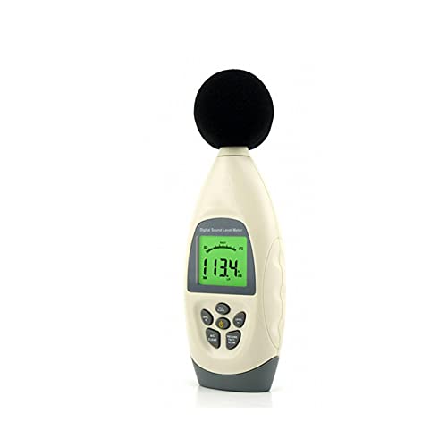 Dezibel Messgerät, Sound Level Meter Dezibelzähler Geräusch Recorder Geräuschprüfgerät mit Lagerung USB von NGBFF