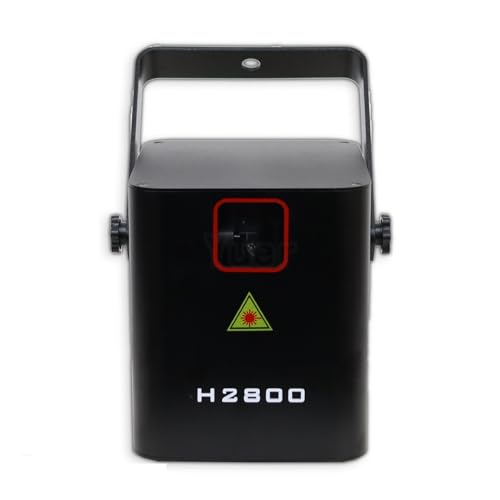 Disco Licht, 2W RGB Licht Animation Strahl Scanner Sta DJ Projektor Party Disco Licht DJ Sta Effekt Licht von NGBFF