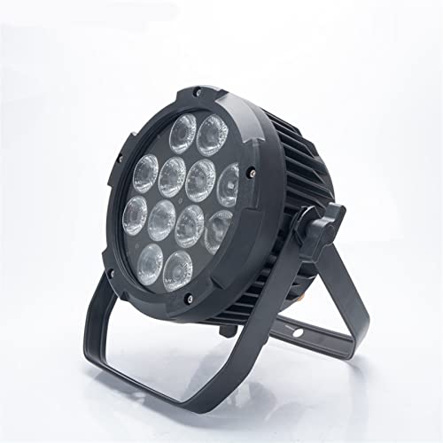 Disco Licht, High Brightness RGBWA+UV 6 IN 1 Battery Waterproof Par Light WIFI Control 12x18w LED Par Lights For Party Wedding decoration(2 units) von NGBFF