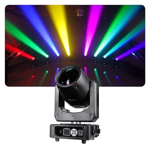 Disco Licht, Mini 230 Strahl Moving Head 7R Hohe Helle Große Strahl Objektiv or Beleuchtung for Party Disco Club Hochzeit Urlaub von NGBFF
