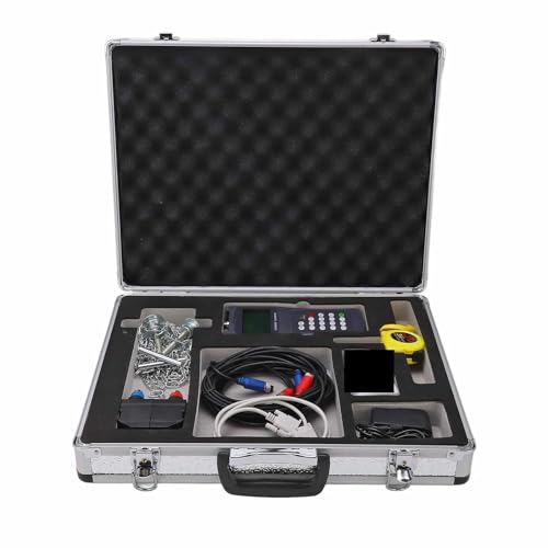 Durchflussmesser, Handheld Digital Ultraschall-Durchflussmesser Tester Durchflussmesser US-Stecker 100-240V von NGBFF