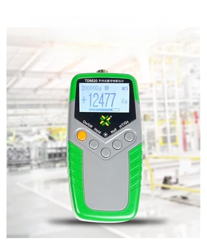 EMF Messgerät, Handheld Digital Permanent Magnet Gauß Meter Tesla Meter Magnetische Flusszähler Oberfläche Magnetfeldtest TD8620(2 Percent Accuracy) von NGBFF