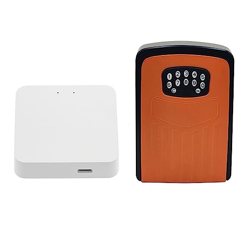 Mini Tresor, Tuya Smart Home Schlüssel Lagerung Geheimnis Box APP Entsperren Sicherheit Code Lock wasserdichte Wand Halterung Schlüssel Safe(Generation 3) von NGBFF