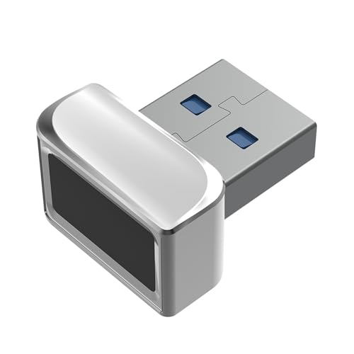 Mini Tresor, U6/U7 USB-Finrabdruck-Entrielungsmodul, Zinklegierung, MinI Lock, Entrielungsscanner, Sicher, Mehrsprachig, Bequeme Bedienung, Tragbar for PC(U6) von NGBFF