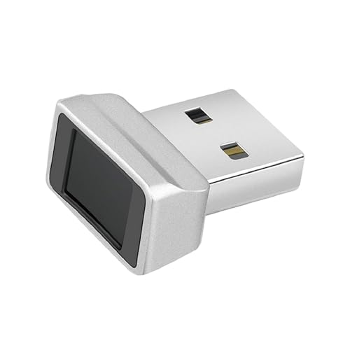 Mini Tresor, U6/U7 USB-Finrabdruck-Entrielungsmodul, Zinklegierung, MinI Lock, Entrielungsscanner, Sicher, Mehrsprachig, Bequeme Bedienung, Tragbar for PC(U7) von NGBFF