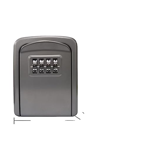 Mini Tresor, Wandmontage-Schlüsselaufbewahrung, Geheimbox, Organizer, 4-stellige Kombination, Passwort, Sicherheitsschutz, Codeschloss, Heim-Safe(Style 4) von NGBFF