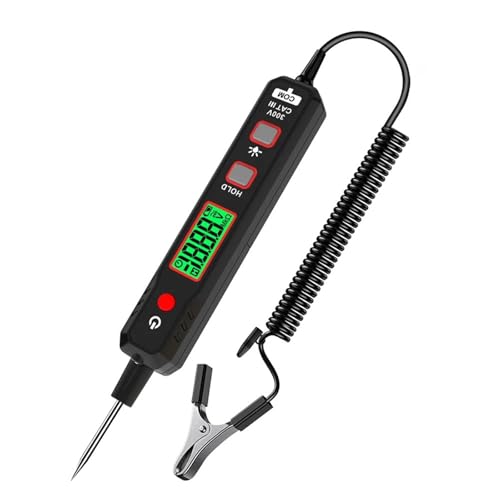 Multimeter Digital, Digital-Auto-Multimeter DC Spannungsprüfer Widerstand Durchgangsprüfer Motorrad Batterie Volt Kfz-Spannungsprüfer Multimeter Digital, Digital-Auto-Multimeter DC Spannungsprüfer Widerstand Durchgangsprüfer Motorrad Batterie Volt Kfz-Spannungsprüfer von NGBFF