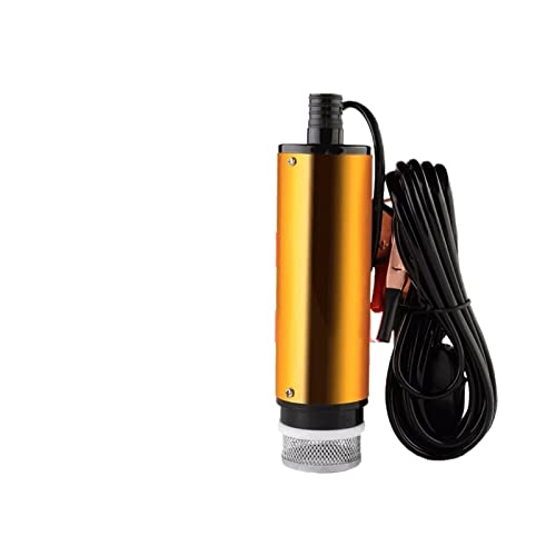 NGBFF 12 V 24 V DC Elektrische Tauchpumpe, Gehäuse aus Aluminiumlegierung, 12 l/min, Kraftstoffförderpumpe 12 V Volt 24 for Pumpen von Dieselölwasser(12v) von NGBFF