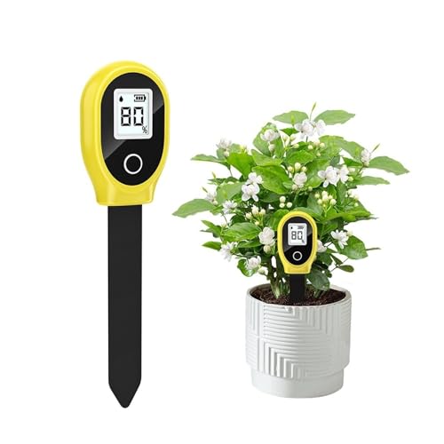 NGBFF Bodentester, Bodenfeuchte-Detektor-Tester, digitales LCD-Inhaltsanalysator-Messgerät for Pflanzen von Topfblumen im Garten von NGBFF