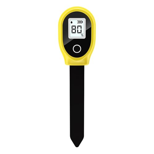 NGBFF Bodentester, Bodenfeuchtemessgerät, Mini-LCD-Digital-Bodenhygrometer, Bodenfeuchtedetektor, Wassergehaltsanalysator von NGBFF