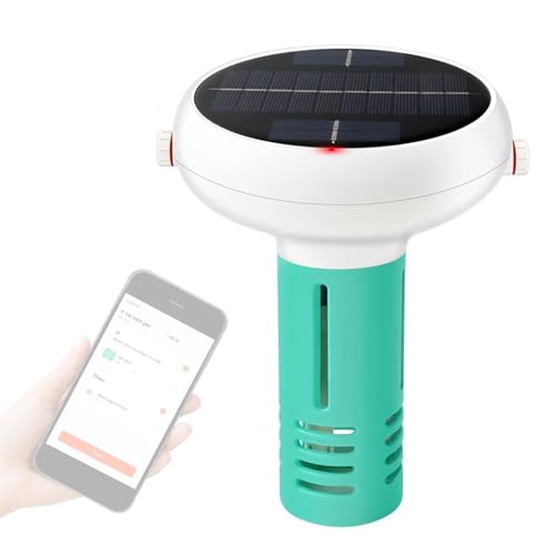 NGBFF Intelligentes WiFi-Chlor-Messgerät, 7-in-1-PH-ORP-EC-Salzgehalt-Temp-CL-Testmessgerät for insgesamt gelöste Feststoffe, Schwimmbad-Wassertester NGBFF Intelligentes WiFi-Chlor-Messgerät, 7-in-1-PH-ORP-EC-Salzgehalt-Temp-CL-Testmessgerät for insgesamt gelöste Feststoffe, Schwimmbad-Wassertester von NGBFF