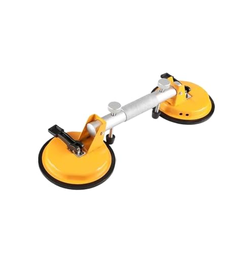 Saugheber für Fliesen, Doppelbacken-Glas-Saugnapf-Extraktor, Fliesensauger, Bodenfliesen-Handling, Saugpumpen-Extraktor von NGBFF