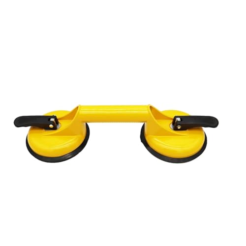 Saugheber für Fliesen, Doppelklauen-Glas-Saugnäpfe, robuste Kunststoff-Vakuumplatte for Anheben großer Glas-/Fliesen-Saugnapfe(TYPE 2) von NGBFF