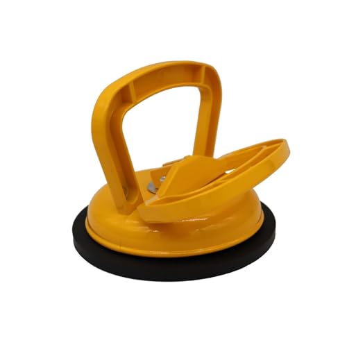 Saugheber für Fliesen, Glassaugnäpfe Robuster Aluminium-Vakuumplattengriff for Anheben großer Glas-/Bodenspaltfixierer(1 UK) von NGBFF