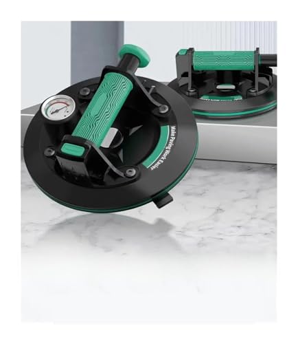 Saugheber für Fliesen, Robuster, großer, manueller Vakuum-Saugnapfheber for Glas und Fliesen, Glas-Saugnapf Saugheber für Fliesen, Robuster, großer, manueller Vakuum-Saugnapfheber for Glas und Fliesen, Glas-Saugnapf von NGBFF