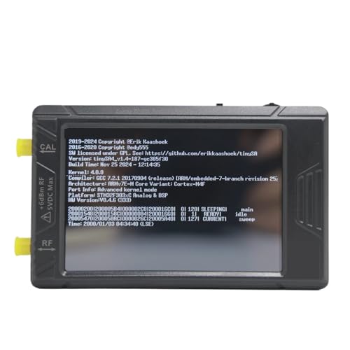 Spectrum Analyzer, Handheld Tiny Spectrum Analyzer 3,95 Zoll Touchscreen Eingebaute Batterie von NGBFF