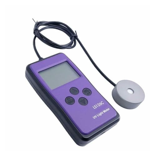 Tragbares UV-Intensitätsmessrät UV-Lichtmessrät Tester mit Bluetooth UV-sundheitsmessrät Messbereich 0 bis 20000 UW/cm2 von NGBFF