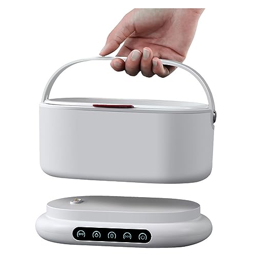Ultrasonic Cleaner, 500 Ml Tragbarer Ultraschallreiniger Haushaltsgewerbliche Reinigungsmaschine 4 Reinigungsmodi 45000 Hz Brillen-Schmuck-Werkzeug-Reiniger(Green) von NGBFF