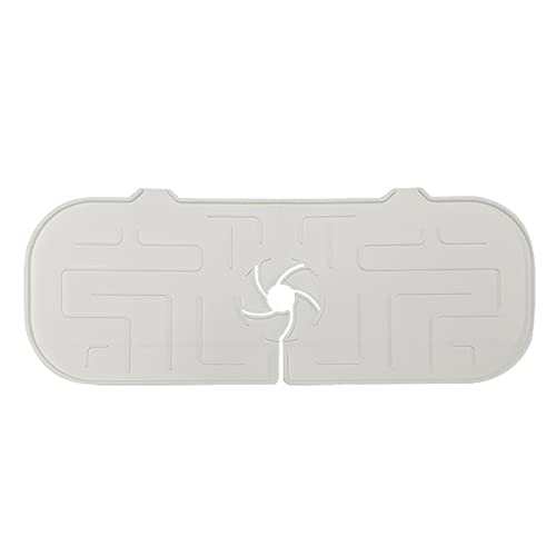 Silikon-Abfluss-Pad für Badezimmer, Wasserfangmatte für Küche, Arbeitsplatte, Zubehör, Spülbecken-Abtropfmatte von NGCG