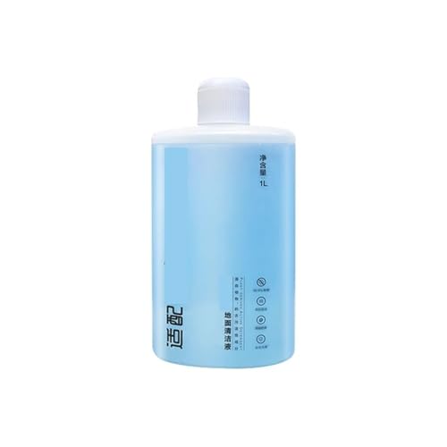 Bodenreinigungsflüssigkeit, Kompatibel Mit Roborock S7 Maxv Ultra S7 Pro, Staubsauger-Ersatzteile, 1 L, Roboter-Mops(1pcs1000ML) von NGEDPVOSE
