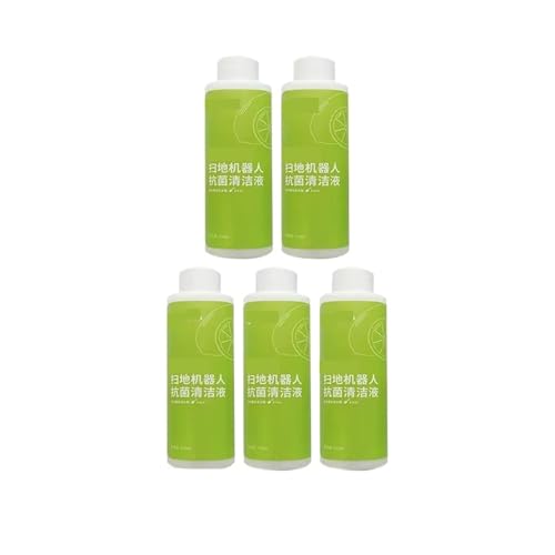 Reinigungsflüssigkeit, Kompatibel Mit ECOVACS T20 N9 + T10 OMNI/T10 TURBO/X1 OMNI/X1 TURBO X2/X2 Pro T20, Bodenreinigung(5p) von NGEDPVOSE