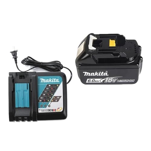 Universal-Netzteil-Werkzeugflotte, Kompatibel Mit Makita, LXT-Akku-Trio (2 Ah/5 Ah/6 Ah) – DGA404/DHP488/DDF487(6Ahx1ChargerX1) von NGEDPVOSE