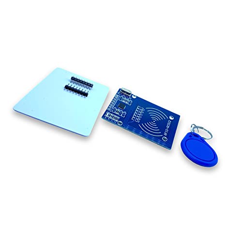 NGEN MFRC-522 RFID RC522 Kit with S50 Reader Keychain and Card 13.56 MHz SPI Compatible with Raspberry Pi Arduino and Other Microcontrollers NGEN MFRC-522 RFID RC522 Kit with S50 Reader Keychain and Card 13.56 MHz SPI Compatible with Raspberry Pi Arduino and Other Microcontrollers von NGEN