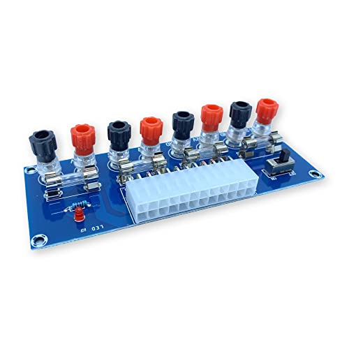 NGEN XH-M229 Desktop ATX Power Supply Breakout Module with Output Terminal Binding Posts -12V, 12V, 5V and 3.3V for Desktop Power Supply Extension Applications NGEN XH-M229 Desktop ATX Power Supply Breakout Module with Output Terminal Binding Posts -12V, 12V, 5V and 3.3V for Desktop Power Supply Extension Applications von NGEN