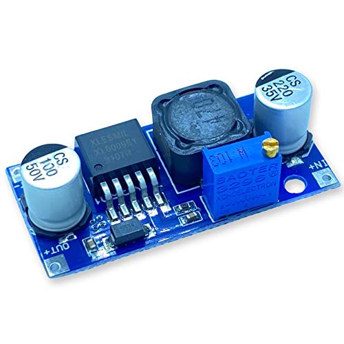 NGEN XL6009E1 4A DC-DC Power Step-Up (Boost) Converter Module Adjustable Output Converter Board for Powering your DIY Arduino and Raspberry Pi Projects von NGEN
