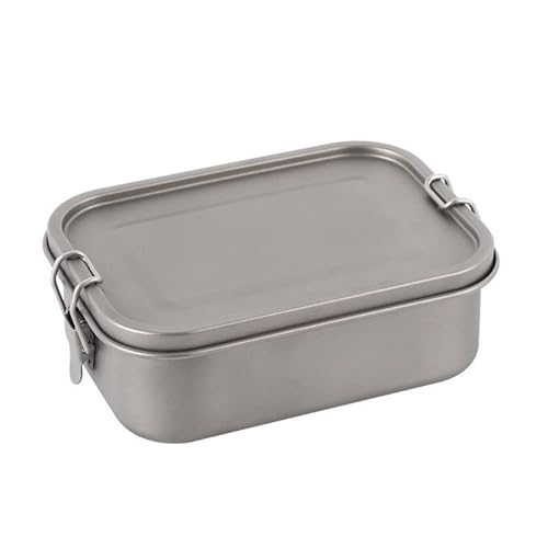1 STÜCK Reine Titan-Lunchbox Tragbare multifunktionale Lunchbox (800 ml a) von NGFG-JQB