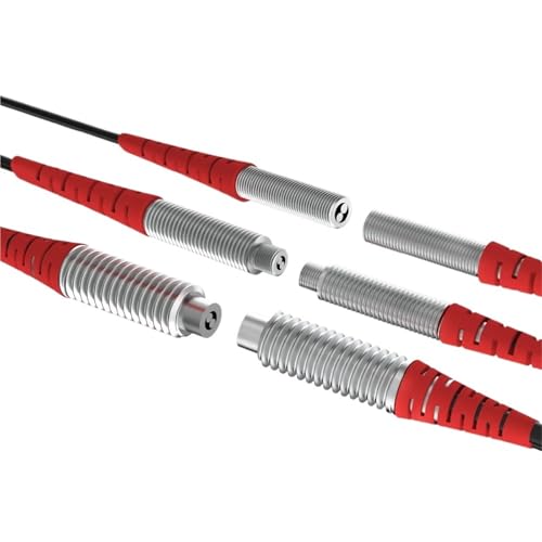 1 stücke Fiber Optic Sensor Sonde Durchgangsstrahl M3 M4 M6 Hochpräziser Verstärker NPN PNP Optischer Näherungsschalter(Ordinary M4 2M) von NGFPQQDDT