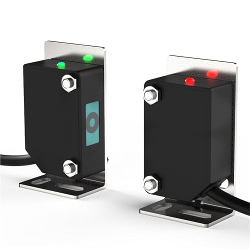 1 stücke Laser Sensor Infrarot Strahl Sichtbar Spot Durch-strahl NPN PNP 12-24VDC Platz Fotozelle Schalter Mit Halterung(10M DC 3-wireNPN NO) von NGFPQQDDT