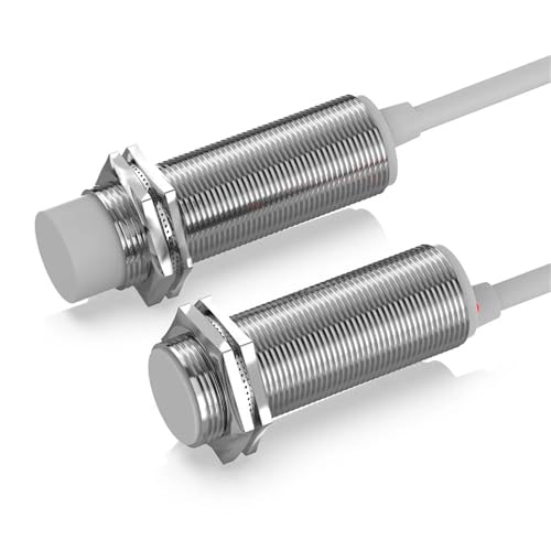 1 stücke M18 Kapazitiver Näherungssensor 10-30 V DC 3 Drähte NPN PNP NO NC Bündig Nicht Bündig Nichtmetallischer Sensorschalter Mit 2 m Kabel(5MM DC 3-wire PNP NC) von NGFPQQDDT