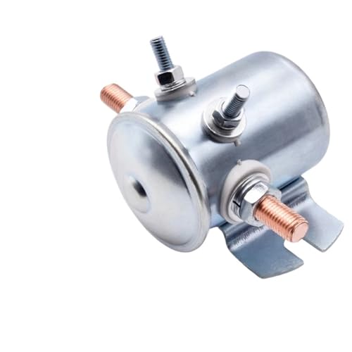 NGFPQQDDT Universal Hohe Strom Auto Winde Magnet Motor Starter Relais 12V 24V DC 4 Terminals Fit(12VDC) von NGFPQQDDT