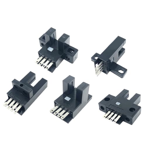 U-förmiger Schlitz-Fotomikrosensorschalter NPN PNP NO NC 5-24VDC Induktionsgrenzwertsensor 4-polige Fotomikrosensor-Anschlüsse GT1(GT1-E01P) von NGFPQQDDT